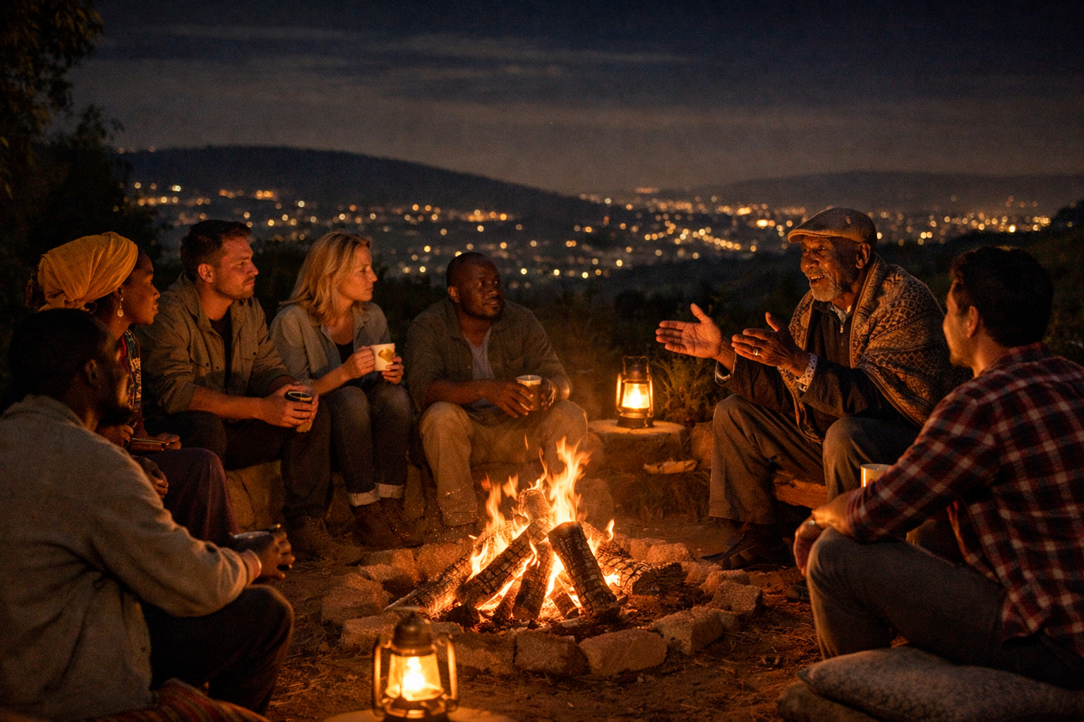 Fireside Storytelling: Kings, Wars, and Legends of Rwanda