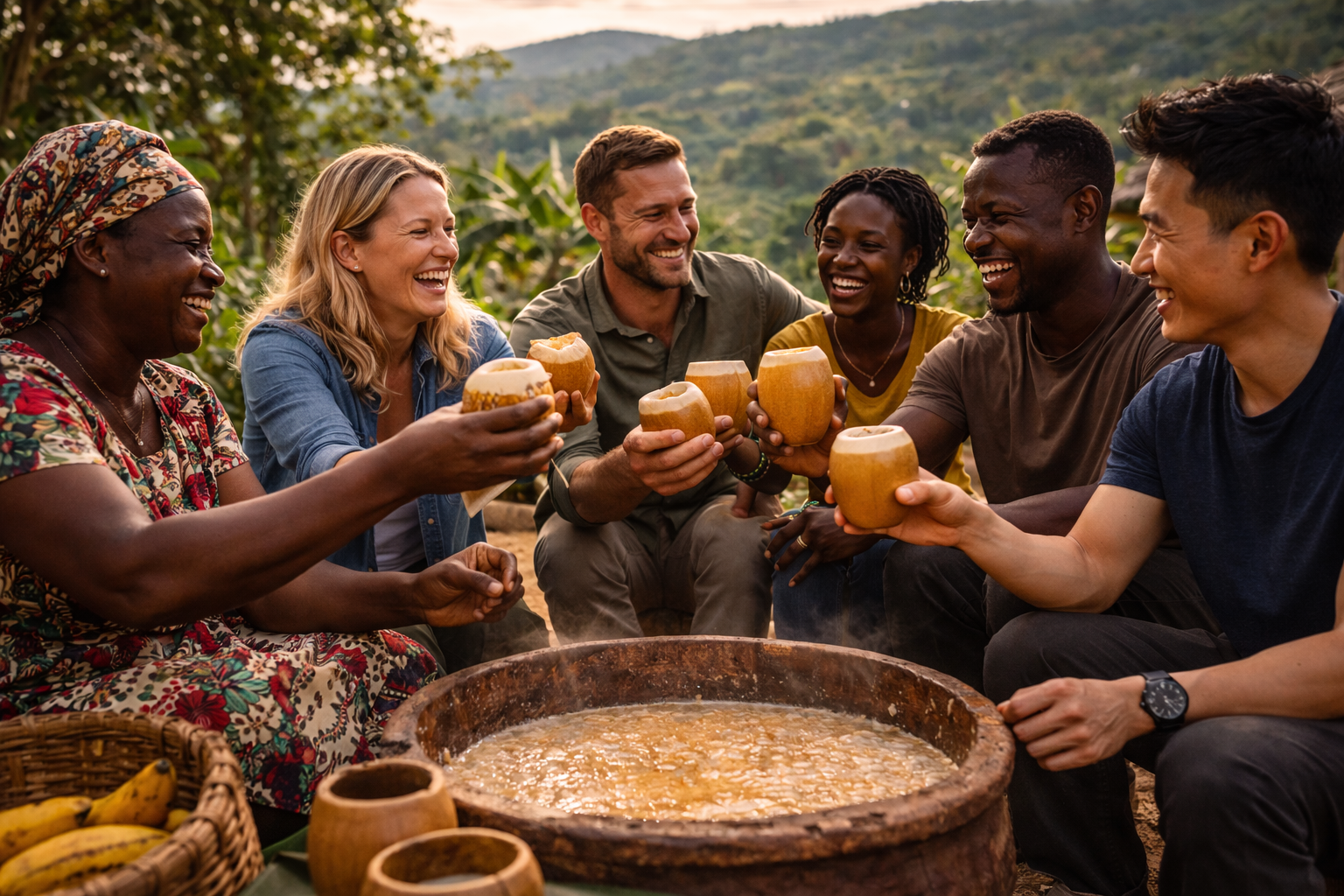 Banana Beer Brewing Experience